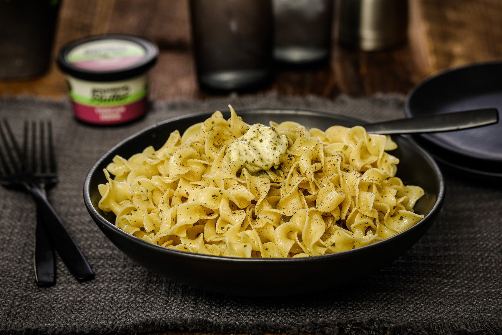 Tuscan Herb Buttered Noodles