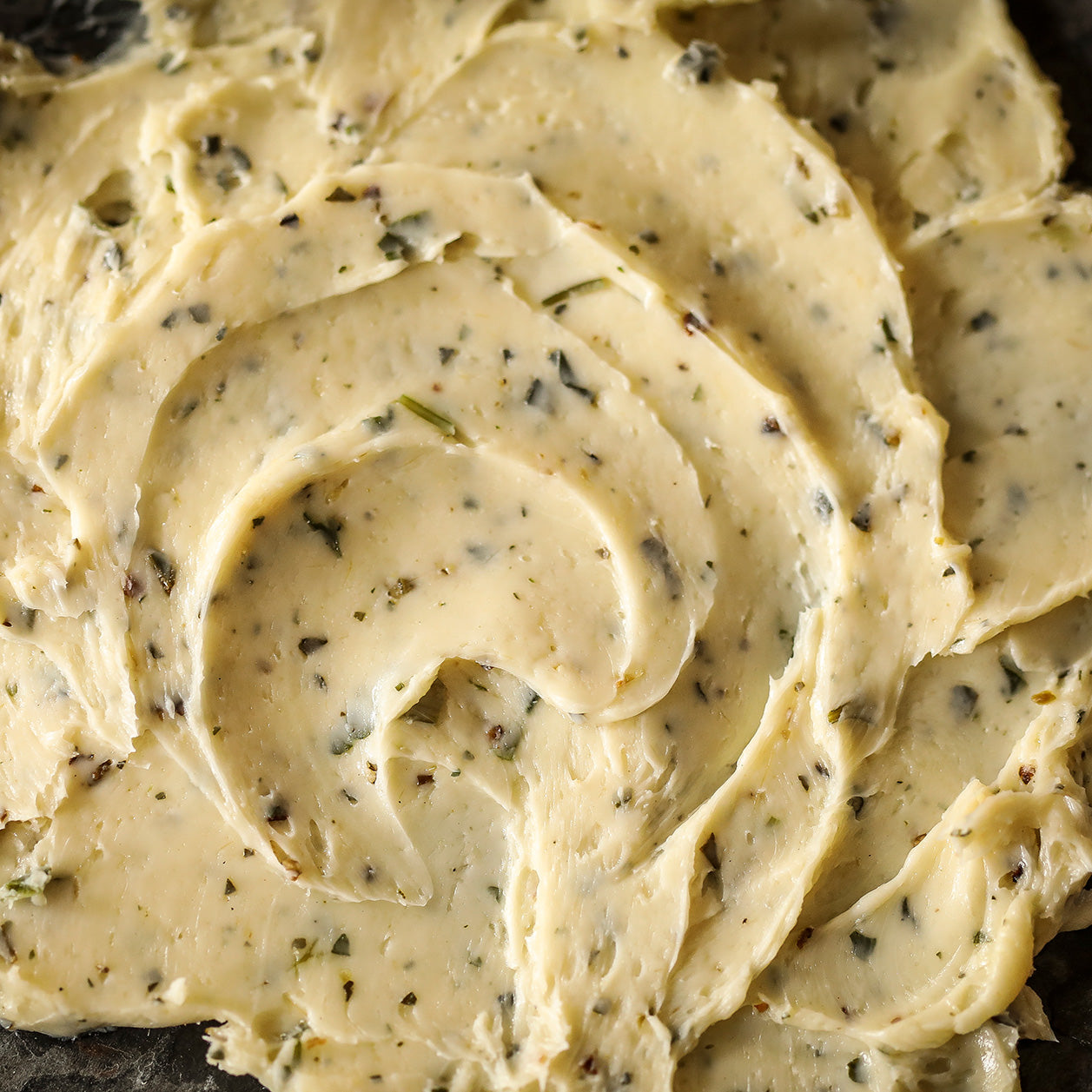 Epicurean Butter Roasted Garlic Herb Flavored Butter