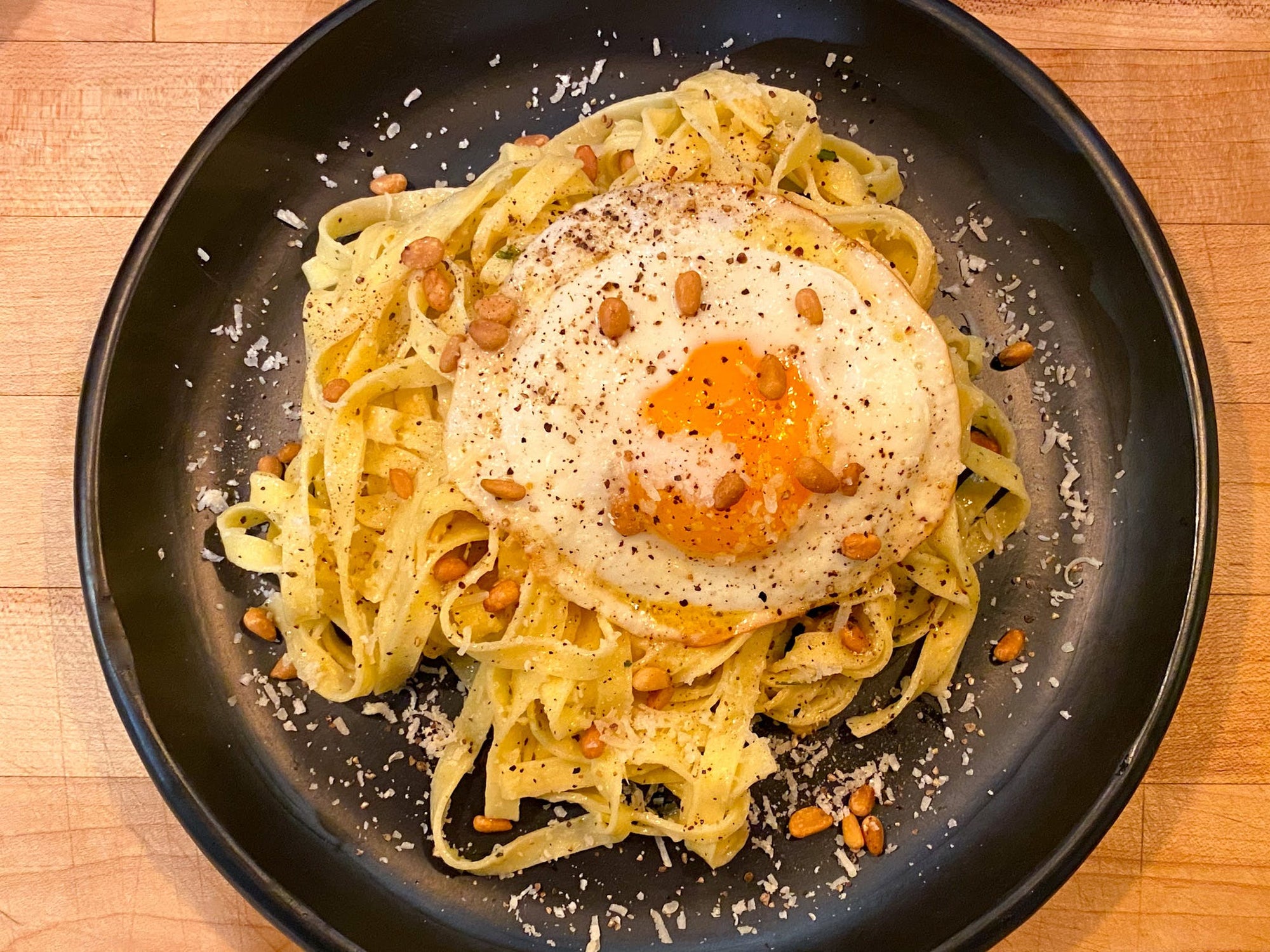 Garlic Parmesan Brown Butter Pasta