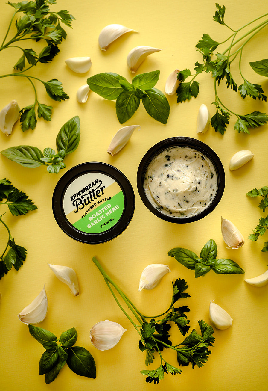 Roasted Garlic Herb with ingredients