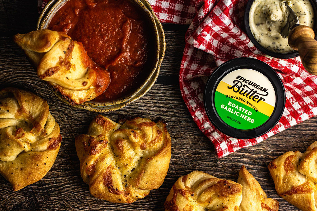 Roasted Garlic Herb Butter Epicurean Butter