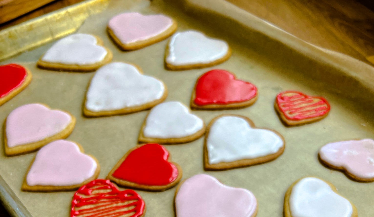 Valentine's Day Honey Butter cookies