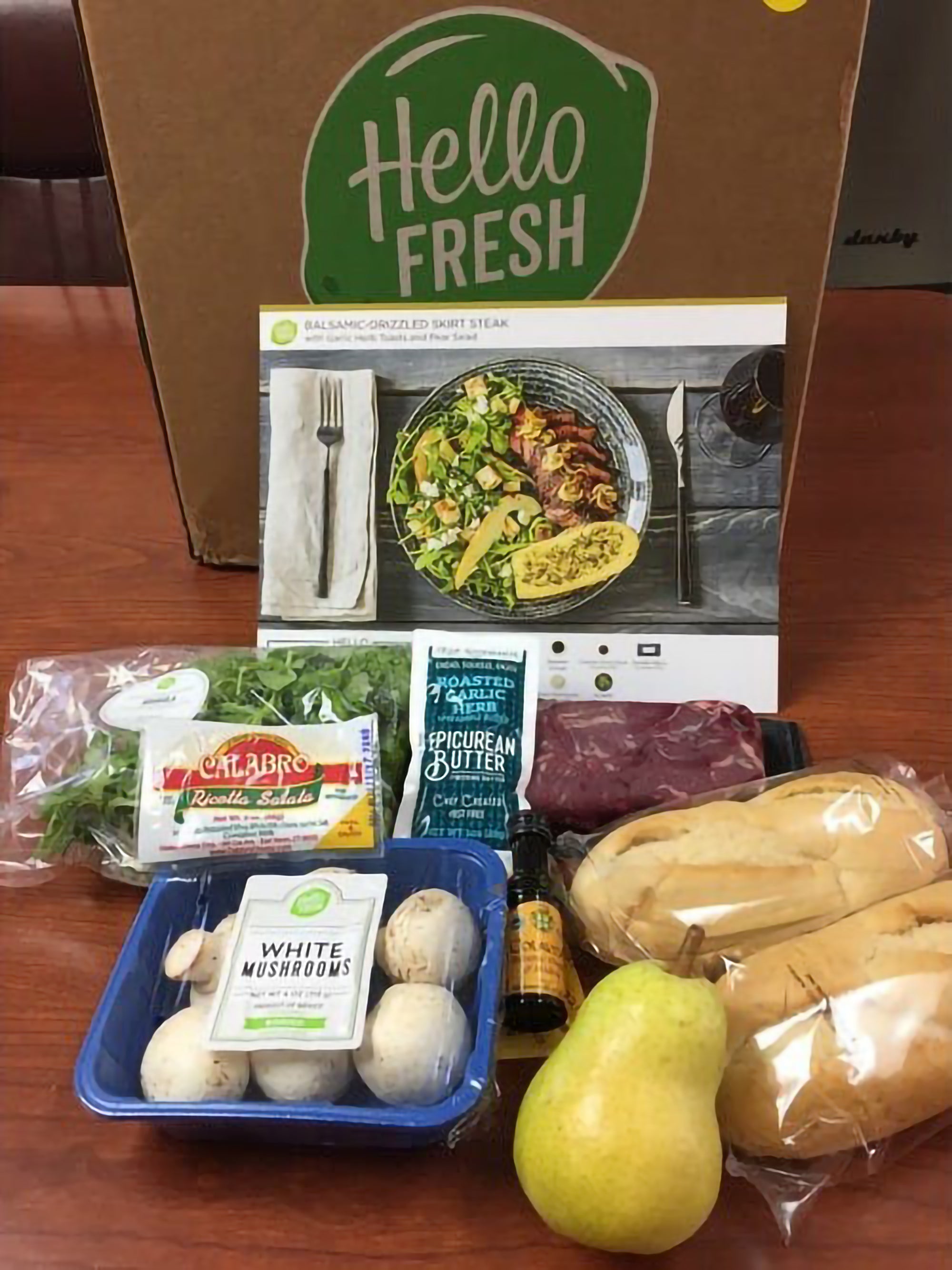 Epicurean Butter packet in a HelloFresh meal kit