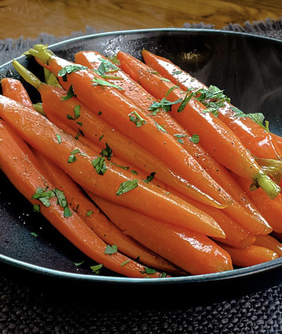White Truffle Glazed Carrots