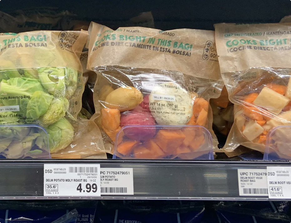Fresh Vegetable Kits with Epicurean Butter